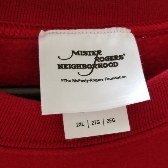 Mr Rogers Hello Neighbor sweatshirt - Picture 3 of 5